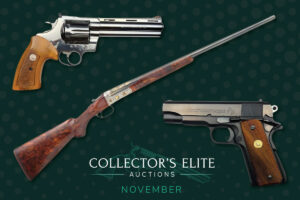 3 Incredible Pieces in the November Collection: Colt Commander, Parker Invincible, & a First Edition Colt Anaconda